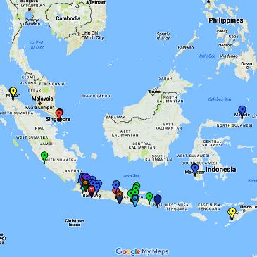 Peta Lokasi Kampus Kelas Non Reguler Nomor